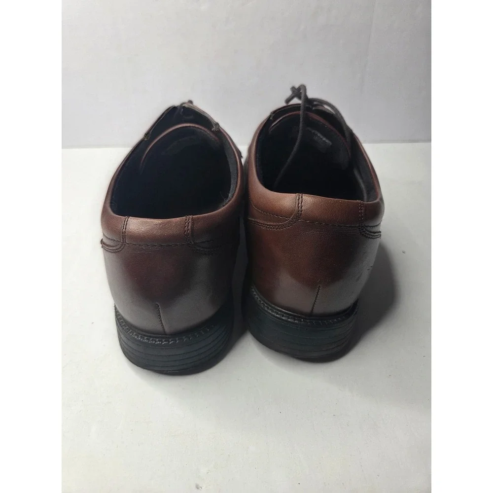 Rockport Mens‎ Essential Details Waterproof Leather Derby Shoes Brown 10W H79479